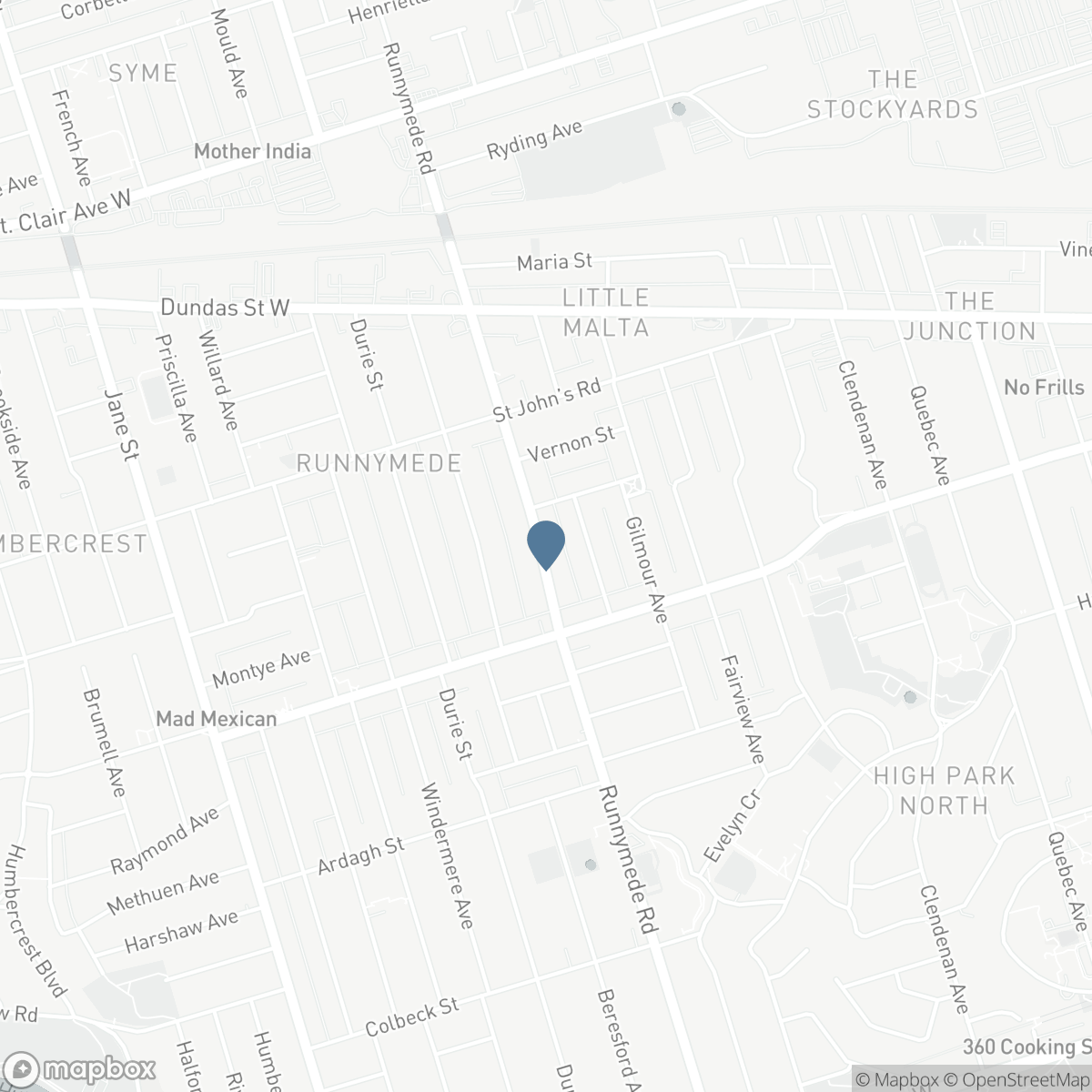 553 RUNNYMEDE ROAD, Toronto, Ontario M6S 2Z8
